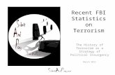 Recent FBI Statistics on Terrorism The History of Terrorism as a Strategy of Political Insurgency March 2011.