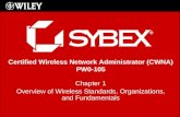 Certified Wireless Network Administrator (CWNA) PW0-105 Chapter 1 Overview of Wireless Standards, Organizations, and Fundamentals.