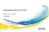 Introduction to CTS Nov 11, 2010 Jingtao. Agenda background CTS history CTS workflow prepare to run CTS check CTS report typical failures