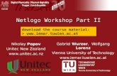 Gabriel Wurzer, Wolfgang Lorenz Vienna University of Technology  Netlogo Workshop Part II Nikolay Popov Unitec New Zealand .