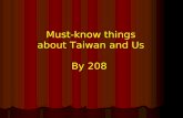 Must-know things about Taiwan and Us By 208. The Cloud Gate.