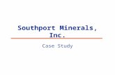 Southport Minerals, Inc. Case Study. Background: Structured Financing.