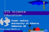 STS Science Education Frank Jenkins University of Alberta Edmonton AB .