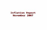 Inflation Report November 2007. Money and asset prices.