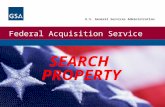 Federal Acquisition Service U.S. General Services Administration SEARCH PROPERTY.