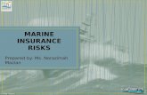 Prepared by: Ms. Norazimah Mazlan.  Marine insurance policies can be divided to: All Risk Policies (e.g. Institute Cargo Clauses (A)) Named Risk Policies(e.g.