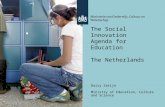 The Social Innovation Agenda for Education The Netherlands Daisy Satijn Ministry of Education, Culture and Science.