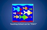 Teaching School can be “FISHY”. What is the “Fish” Philosophy? It all started in Seattle, Washington at the Pike Place Fish Market.... A stinky “fish”
