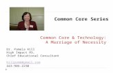Title Common Core & Technology: A Marriage of Necessity Common Core Series Dr. Pamela Hill High Impact PD, Chief Educational Consultant hillpam6@gmail.com.