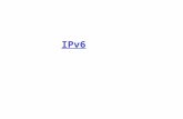 IPv6. r Initial motivation: 32-bit address space soon to be completely allocated. r Additional motivation: m header format helps speed processing/forwarding.