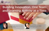 Building Innovation, One Team and Learning Activity at a Time © SkyeTeam All Rights Reserved 1 Morag Barrett, MA C.F.C.I.P.D CEO, SkyeTeam.