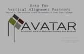Data for Vertical Alignment Partners Region 6, Sam Houston State University & Lone Star College All AVATAR artifacts : . com/avatar.