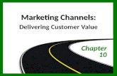 Marketing Channels: Marketing Channels: Delivering Customer Value Chapter 10.