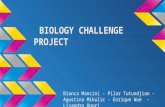 BIOLOGY CHALLENGE PROJECT Bianca Mancini - Pilar Tutundjian - Agustina Mikulic - Enrique Wue - Lisandro Onori.
