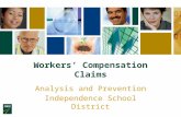 Workers’ Compensation Claims Analysis and Prevention Independence School District.