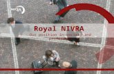 Royal NIVRA Our position in society and profession.