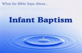 Before being Scripturally baptized, conditions must be met: –One must be taught the gospel (Mt. 28:19-20; Mk. 16:16-16) –One must gladly receive the gospel.