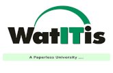 A Paperless University ….. Really? WatITis | Making the Future | December 2, 2008 | A Paperless University....