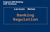 Lecture Notes Banking Regulation Program MM Banking STIE Perbanas.