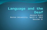 Jessica Scott Boston University, April 4, 2012 Session 11.