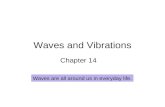 Waves and Vibrations Chapter 14 Waves are all around us in everyday life.
