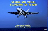 Shappell, 1996 VISION AND VISUAL ILLUSIONS IN FLIGHT 1053 LCDR Scott A. Shappell Naval Safety Center.