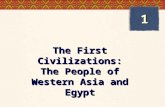 The First Civilizations: The People of Western Asia and Egypt 1.