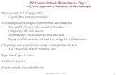 Basic Biostatistics - Day 2 1 PhD course in Basic Biostatistics – Day 2 Erik Parner, Department of Biostatistics, Aarhus University© Exercise 1.2+1.4 (Triglyceride)