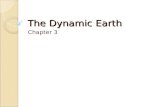 The Dynamic Earth Chapter 3. Layers of the Earth Hydrosphere Atmosphere Geosphere.