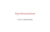 Synchronization CSCI 4900/6900. Importance of Clocks & Synchronization Avoiding simultaneous access of resources –Cooperate to grant exclusive access.