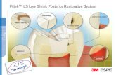 Filtek™ LS Low Shrink Posterior Restorative System.