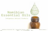 Pure Traditional Perfume natural Community traded Sustainable harvested Namibian Essential Oils. Indigenous Natural Products Namibian Essential Oil Innovation.