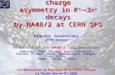 1 High precision study of charge asymmetry in K ±  3  ± decays by NA48/2 at CERN SPS Evgueni Goudzovski (JINR, Dubna) on behalf of the NA48/2 Collaboration: