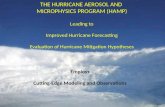 THE HURRICANE AEROSOL AND MICROPHYSICS PROGRAM (HAMP) Leading to Improved Hurricane Forecasting Evaluation of Hurricane Mitigation Hypotheses Employs Cutting-Edge.