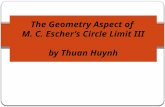 The Geometry Aspect of M. C. Escher’s Circle Limit III by Thuan Huynh.