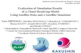 Evaluation of Simulation Results of a Cloud-Resolving Model Using Satellite Data and a Satellite Simulator Taro SHINODA (1), Hirohiko MASUNAGA (1), Munehisa.