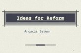 Ideas for Reform Angela Brown 1. IMMIGRATION AND BEHAVIOR Americans linked city problems to immigrants. They hoped to restore past purity and virtue by.