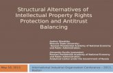 Structural Alternatives of Intellectual Property Rights Protection and Antitrust Balancing Andrey Shastitko Moscow State University; Russian Presidential.
