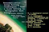 IRGAC 2006 Renormalization Group Running Cosmologies – from a Scale Setting to Holographic Dark Energy Branko Guberina Rudjer Boskovic Institute Zagreb,