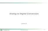 8-1 Embedded Systems Analog to Digital Conversion Lecture 8.
