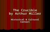 The Crucible by Arthur Miller Historical & Cultural Context.