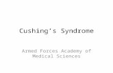 Cushing’s Syndrome Armed Forces Academy of Medical Sciences.