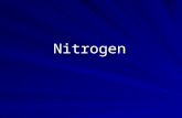Nitrogen. The most limiting essential element in the environment Nitrogen and Soil Surface soil range: 0.02 to 0.5% 0.15% is representative 1 hectare.
