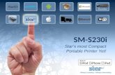 SM-S230i Star’s most Compact Portable Printer Yet!
