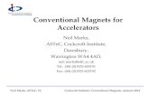 Neil Marks, ASTeC, CI.Cockcroft Institute: Conventional Magnets, Autumn 2014 Conventional Magnets for Accelerators Neil Marks, ASTeC, Cockcroft Institute,
