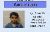 Armen Amirian My Fourth Grade Digital Portfolio 2001-2002.