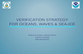 VERIFICATION STRATEGY FOR OCEANS, WAVES & SEA-ICE Robert Grumbine, Avichal Mehra and Arun Chawla NWS/NCEP/EMC.