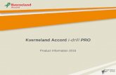 Kverneland Accord i-drill PRO Product Information 2016.