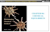 CHAPTER 06: CHEMICAL EQUILIBRIUM Harris: Quantitative Chemical Analysis, Eight Edition.