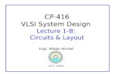 CP-416 VLSI System Design Lecture 1-B: Circuits & Layout Engr. Waqar Ahmad UET, Taxila.